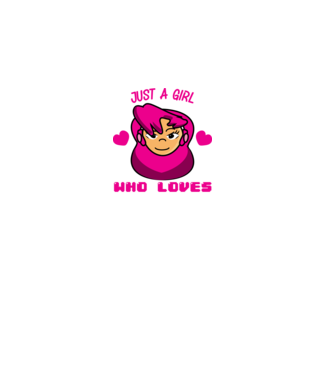 Girl Gamer minta fekete pólón
