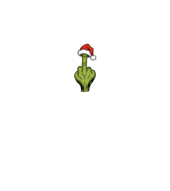 Szeretem a karácsonyi páros pólókat, de én nem Grinch Fekete pólóra minta fekete pólón