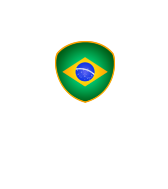 BRA-jabulani-flag minta fehér/royal pólón