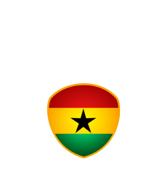 GHANA minta piros pólón