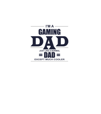 Gaming dad minta fehér pólón