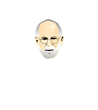 1001stevejobs minta piros pólón