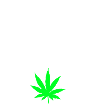 marijuana minta sötétkék pólón