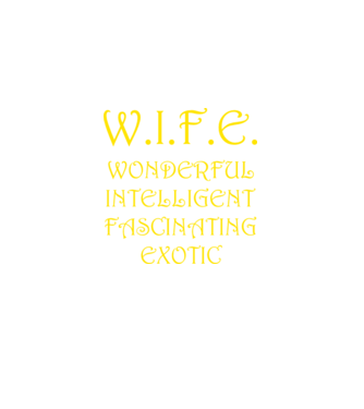 W.I.F.E. minta lila pólón