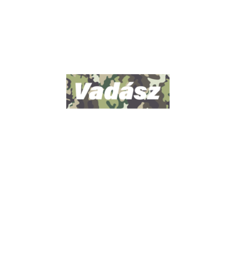 Szuprém Vadász minta piros pólón