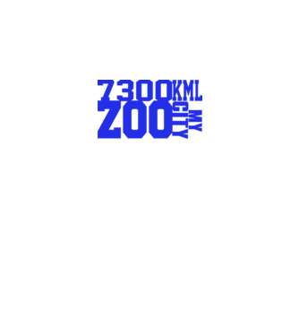 Zoo minta fehér pólón