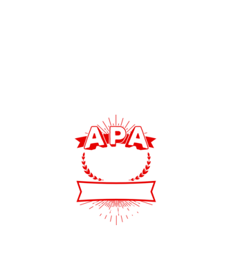 APA a férfi a mítosz a legenda...FODRÁSZ minta fekete pólón