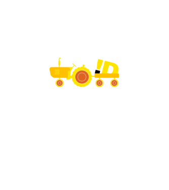 Agrartraktor IN DIRETTA minta világoskék pólón