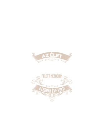 A csodák éve szülinapos 50 éves 1975 minta fekete pólón