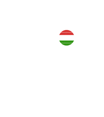 made in 1968 retro vintage hungary minta fekete pólón