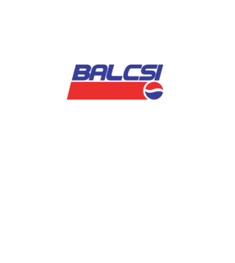Balcsi szóda minta fehér pólón