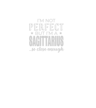 Not perfect, but SAGITTARIUS minta fekete pólón