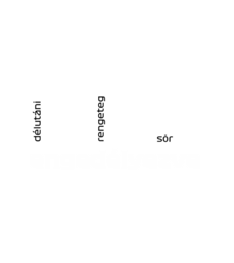 DRS engedélyezve - sör minta fehér pólón