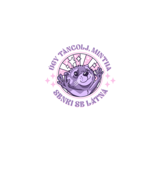 Kawaii Pedro minta fehér pólón