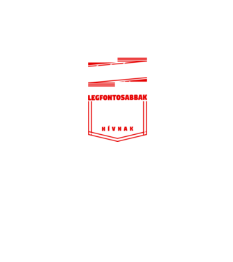 Túrázó apa minta fekete pólón