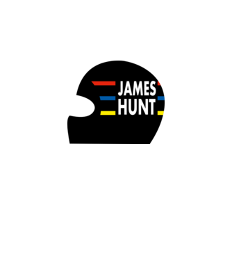 James Hunt minta fehér pólón