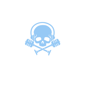 Skull Dj minta fekete pólón