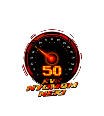Nyomom neki 50 éve minta fehér pólón