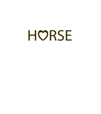 HoRSE (1 szín) minta fehér pólón