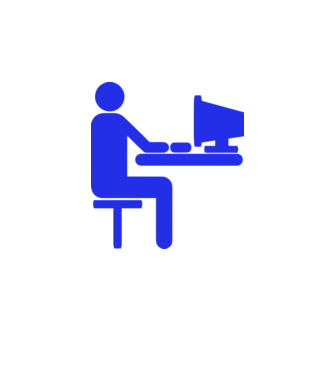 Lan Party minta fehér pólón