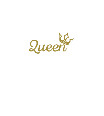Queen minta fekete pólón