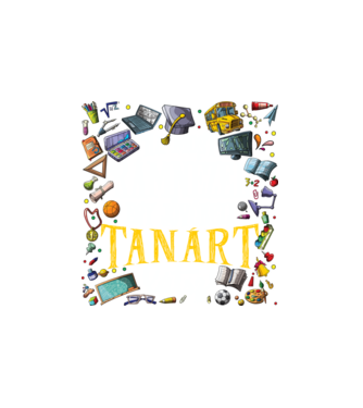 Jövőbeli tanár minta fehér pólón