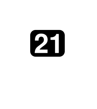 21 minta fehér pólón