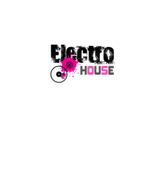 Electro House minta dusty pink pólón