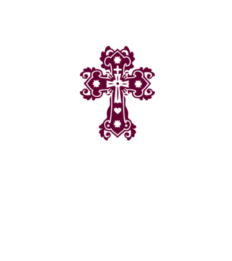 Tribal kereszt minta fehér/piros pólón