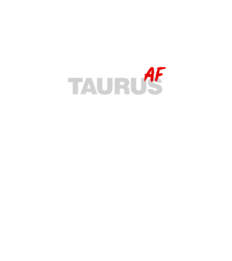 TAURUS as fuck minta fekete pólón