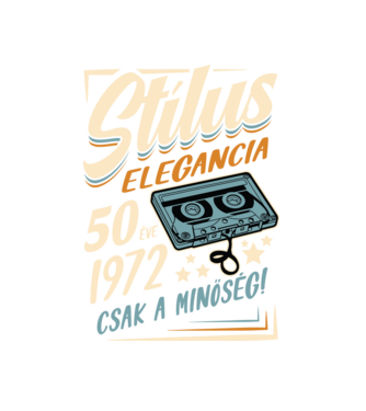 Stílus__1972 minta fehér pólón