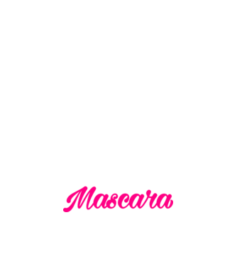 Jóga és Mascara minta fekete pólón