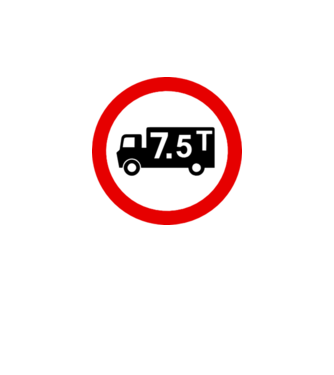 7.5 tonna minta fehér pólón