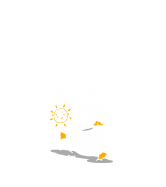 Ne baszd el a napom kacsa minta fehér pólón