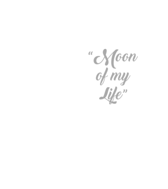 Moon of my life minta neonsárga pólón