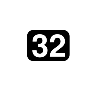 32 minta fehér pólón