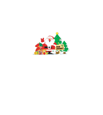 santa7 minta fehér pólón