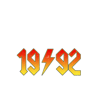 1992 Július megszületik egy legenda minta fekete pólón