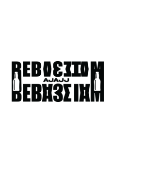 Rejtett üzenet Ajajj bebsztam minta fekete pólón