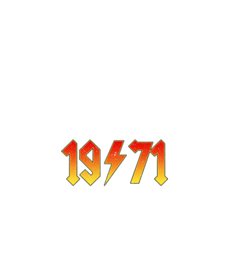 1971 10-OKTÓBER minta fekete pólón