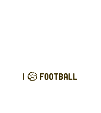  i heart football minta világos rózsaszín pólón