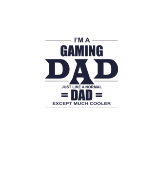 Gaming dad minta fehér pólón