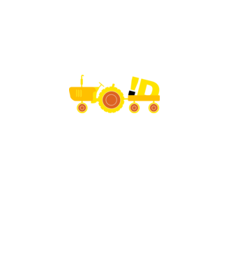 Agrartraktor IN DIRETTA minta szürke pólón