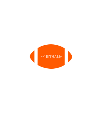 football minta sötétkék pólón