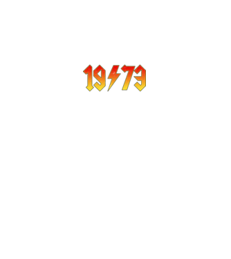 megszületik egy legenda 1973 OKTÓBER minta fekete pólón