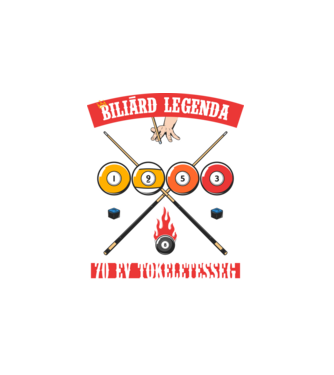 Biliárd legenda született 1953 minta fehér pólón