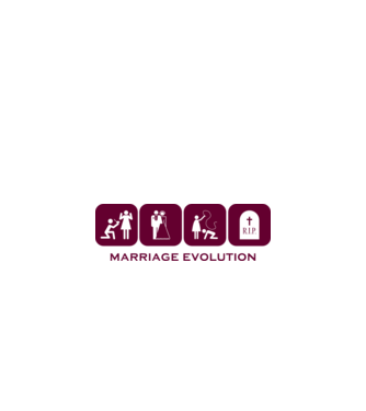 Marriage Evolution minta homokszín pólón