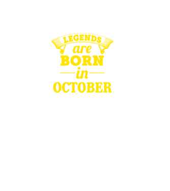 Legends are born in - October minta királykék pólón