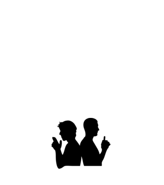 QuizNight_logo-figurak.ai minta világos rózsaszín pólón