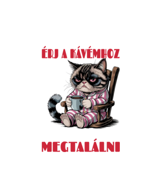 Érj a kávémhoz, a GOOGLE sem fog megtalálni fekete alapra minta fehér pólón